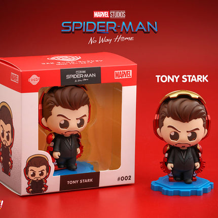 Tony Stark Spider-Man: No Way Home Cosbi Mini Figure 8 cm